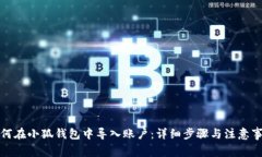 如何在小狐钱包中导入账户：详细步骤与注意事